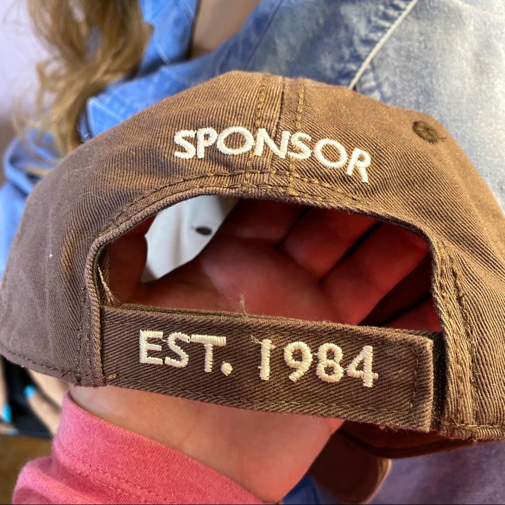 Ball Cap “RMEF Hunting is conservation” Brown - Picture 4 of 8